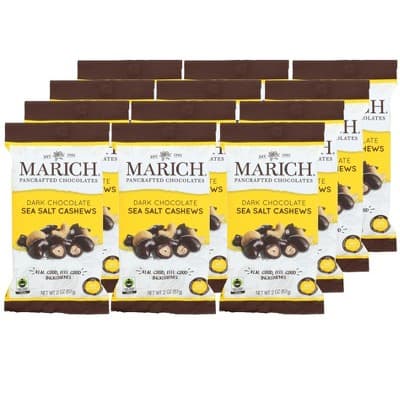 Marich Dark Chocolate Sea Salt Cashews