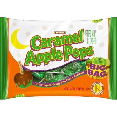 Tootsie Caramel Apple Pops Candy