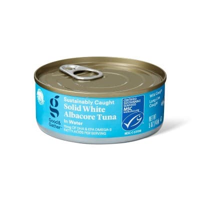 Solid White Albacore Tuna In Water - Good &#38; Gather&#8482;