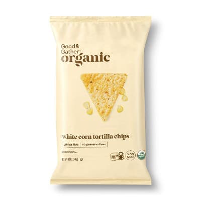 Is it Fish Free? Organic White Corn Tortilla Chips - Good & Gather™