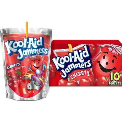 Kool-Aid Jammers Cherry Juice Drinks - Oz Pouches