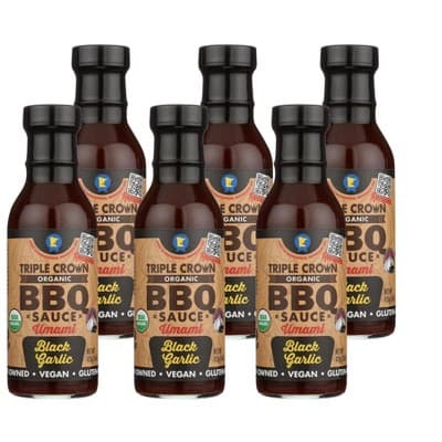 Triple Crown Organic Black Garlic Bbq Sauce