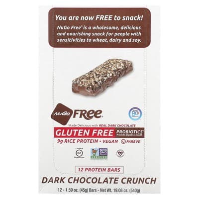 Nugo Nutrition Nugo Free Bar Dark Chocolate Crunch
