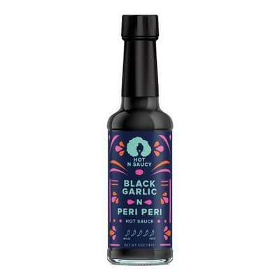 Hot N Saucy Black Garlic N Peri Peri Hot Sauce