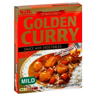 S&#38;B Golden Curry Vegetables With Sauce Mild