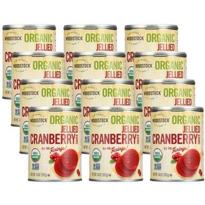 Woodstock Organic Jellied Cranberry Sauce