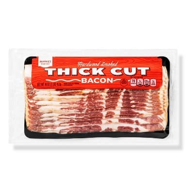 Hardwood Smoked Thick Cut Bacon - Market Pantry&#8482;