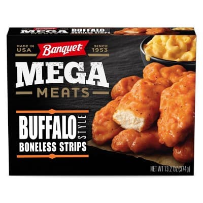 Banquet  Mega Meats Boneless Buffalo Chicken Strips