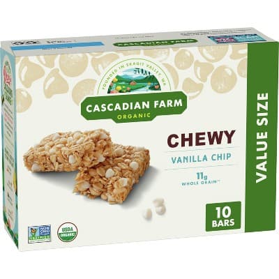Cascadian Farm Organic Vanilla Chip Granola Bars