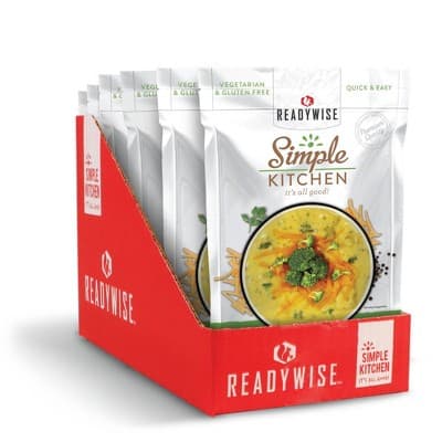 Readywise Simple Kitchen Creamy Cheddar Broccoli Soup