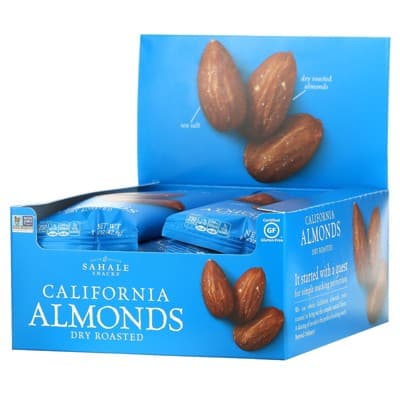 Sahale Snacks California Almonds, Dry Roasted