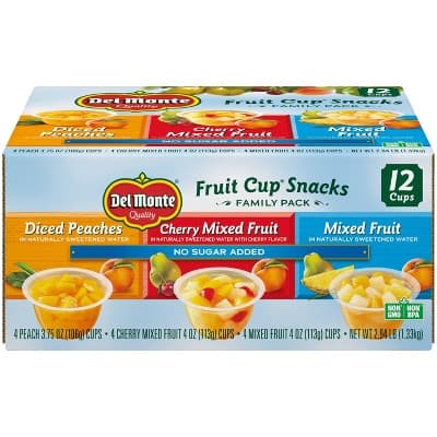 Del Monte Fruit Cup Family