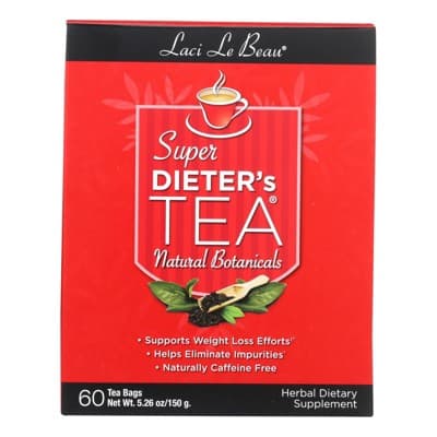 Laci Le Beau Super Dieter'S All Natural Botanicals Tea -60 Bags