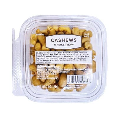 Whole Raw Cashews