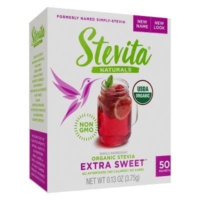 Stevita Organic Extra Sweet Stevia Packets