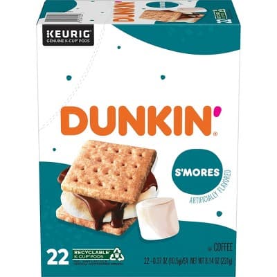 Dunkin&#39; S&#39;Mores Medium Roast Keurig K-Cup
