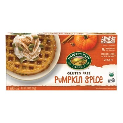 Is it Brazil Nut Free? Nature's Path Organic Pumpkin Spice Waffles