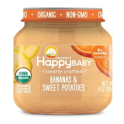 Happybaby Bananas &#38; Sweet Potatoes Baby Food
