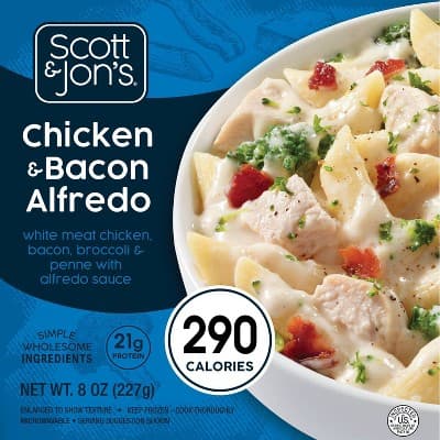 Scott &#38; Jon&#39;S  Chicken &#38; Bacon Alfredo
