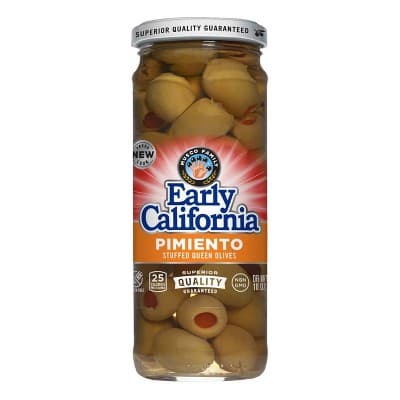 Early California Pimento Stuffed Queen Olives