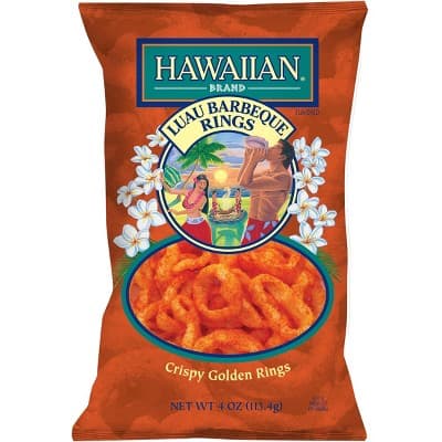 Hawaiian Snack Rings Luau Barbeque