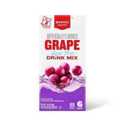 Grape Sugar-Free Drink Mix -  Market Pantry&#8482;