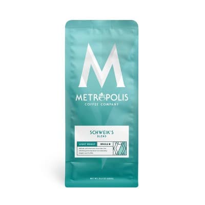 Metropolis Coffee Schweiks Blend Light Medium Roast Whole Bean Coffee