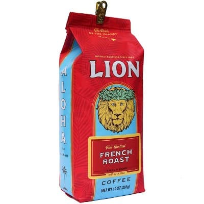 Lion Coffee Lion French Dark Roast Ground Coffee