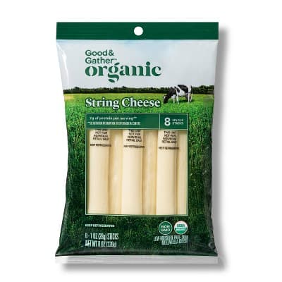 Organic Mozzarella String Cheese  Good &#38; Gather&#8482;