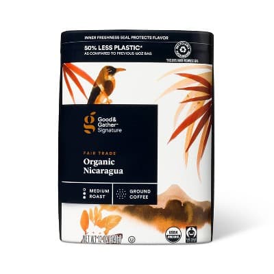 Signature Organic Nicaragua Medium Roast Ground Coffee - Good &#38; Gather&#8482;