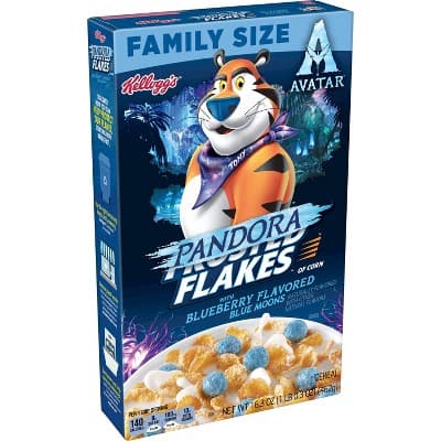 Kellogg&#39;S Avatar Pandora Frosted Flakes With Hometree Berries