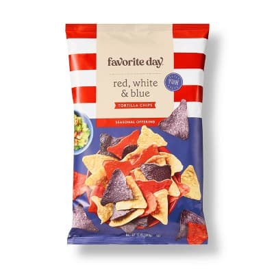 Red, White, &#38; Blue Tortilla Chips - Favorite Day&#8482;