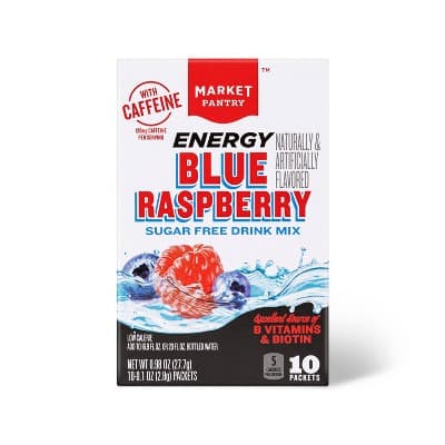 Blue Raspberry Sugar-Free Drink Mix - Market Pantry&#8482;