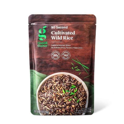 90 Second Cultivated Wild Rice Microwavable Pouch - Good &#38; Gather&#8482;