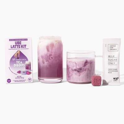 Tea Drops Ube Latte Kit
