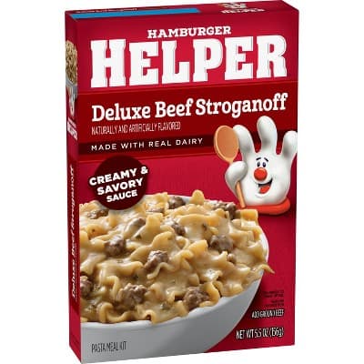 Hamburger Helper Deluxe Beef Stroganoff