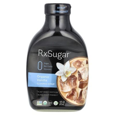 Rxsugar Organic Vanilla Syrup