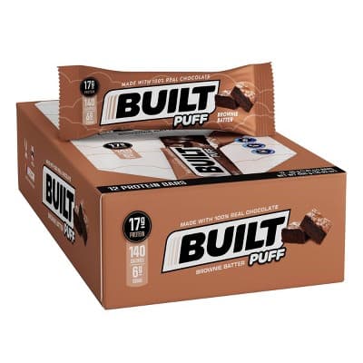 Built Puffs Protein Bar Brownie Batter Gluten Free