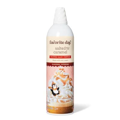 Salted Caramel Whipped Dairy Topping - Favorite Day&#8482;