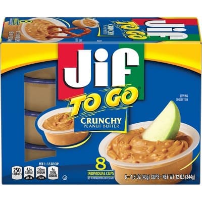 Jif Crunchy Peanut Butter To Go