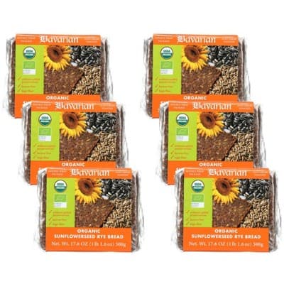 Genuine Bavarian Organic Sunflower Seed Rye Bread