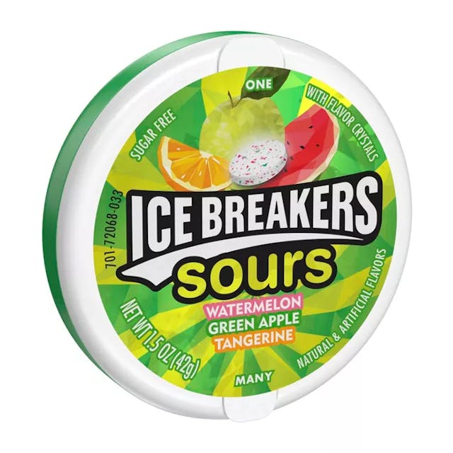 Is it MSG free? Ice Breakers Sours Fruit Sugar Free Mint Candies