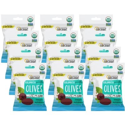 Mediterranean Organic Kalamata Pitted Olives With Cumin