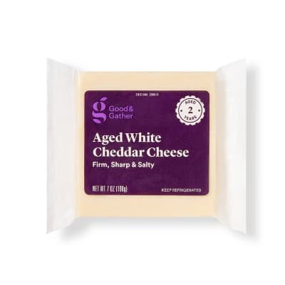 Aged White Cheddar Cheese - Good &#38; Gather&#8482;