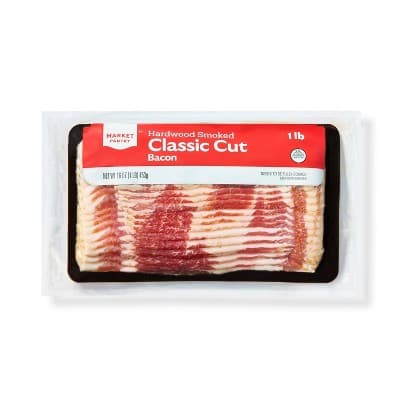 Market Pantry Hardwood Smoked Classic Cut Bacon