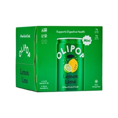 Olipop Lemon Lime Prebiotic Soda