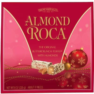 Roca Holiday Almond Buttercrunch Toffee Chocolate