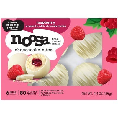 Noosa Raspberry Cheesecake Bites