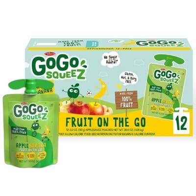 Gogo Squeez Applesauce, Apple Banana