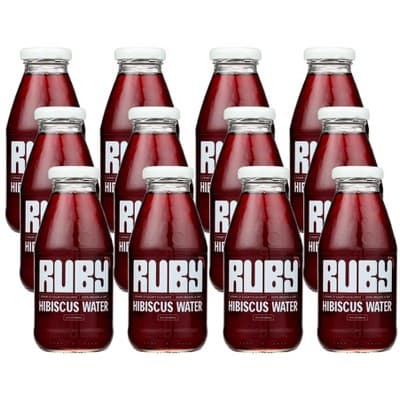 Ruby Hibiscus Water Unsweetened Organic